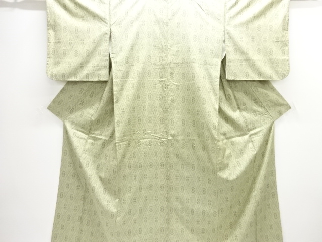 JAPANESE KIMONO / OMESHI / NISHIJIN-ORI / WOVEN ABSTRACT